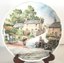 Royal Doulton Bone Collector Plate Series "Village Life" Artist Anthony Forster - $30.86