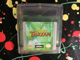 Disney Disney&#39;s Tarzan Nintendo Game Boy Gameboy Color Game - $9.75