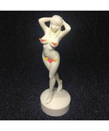 7&quot; Cute Naked Girl Statue Modern Art Sculpture Bodybuilding Woman Figuri... - $48.97