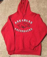 Men&#39;s Arkansas Razorbacks Hoodie--Razorback Red--Size M - $17.99