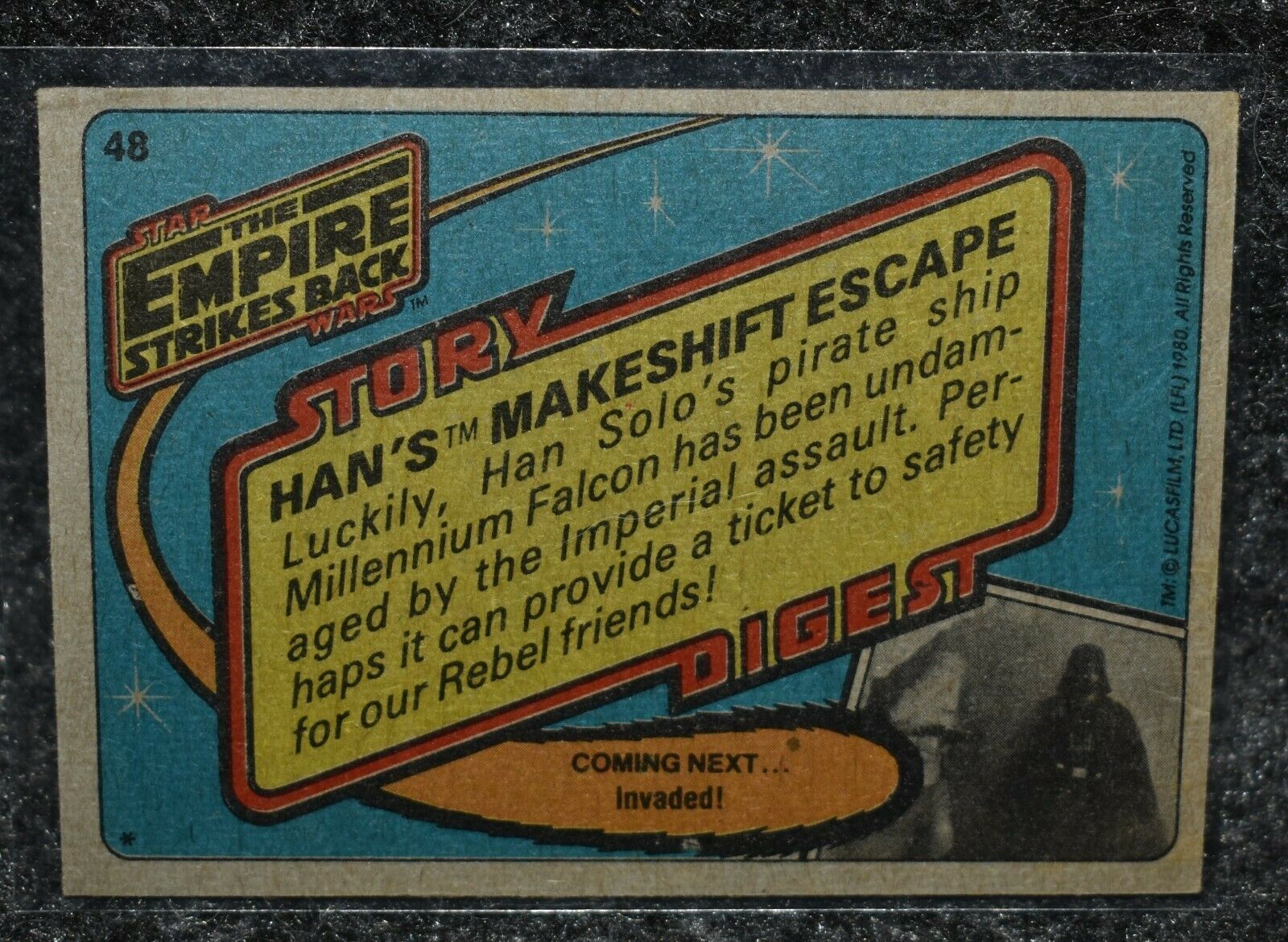 1980 starwars cards