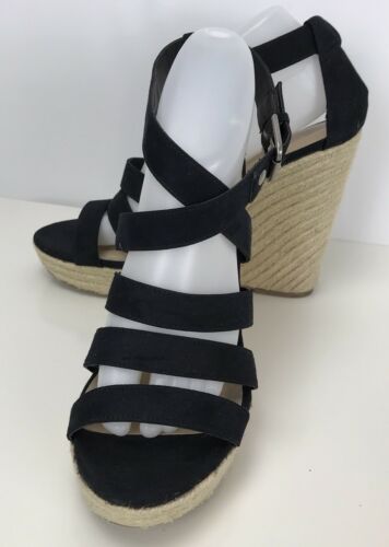 mossimo black platform sandals