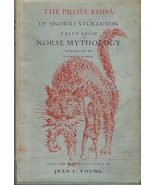 1954 The Prose Edda of Snorri Sturluson Tales from Norse Mythology hc/dj... - $79.15