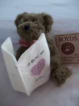 6" Boyds Bear Collection -Head Bean-To Know you is to... Heart - Style#903605-Ne - $13.99