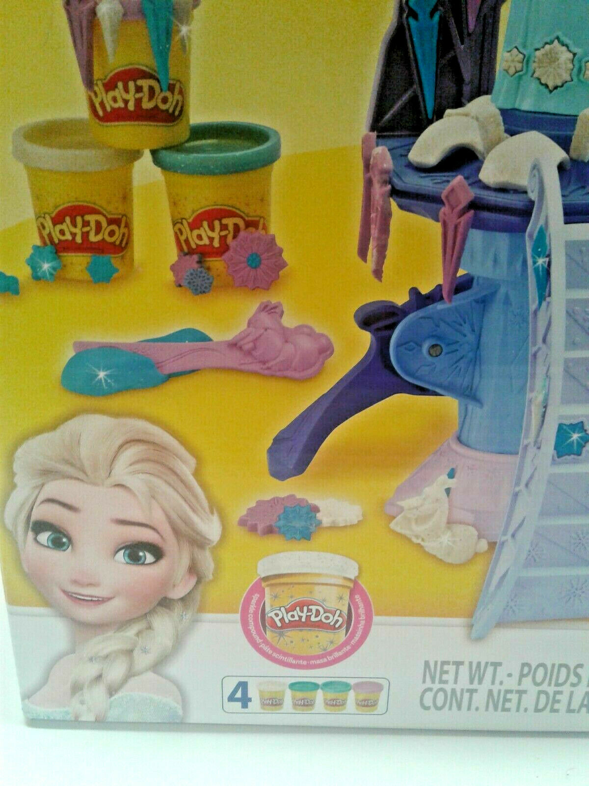 Disney Frozen PlayDoh Enchanted Ice Palace NEW Elsa Doll PlayDoh