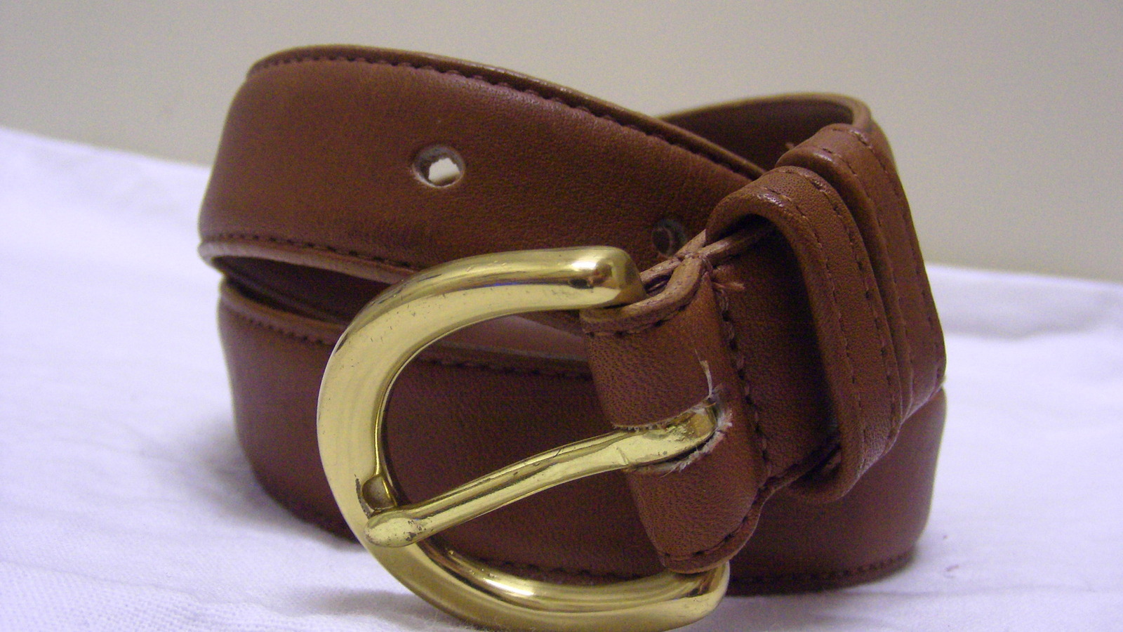 Women s Coach 8400 Size S British Tan Leather Ladies Brown Belt Free