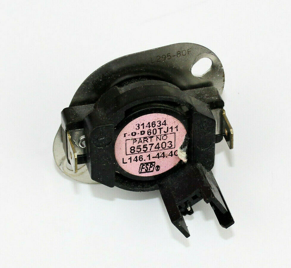 Kenmore Dryer HighLimit Thermostat & Inlet Thermistor (WP8557403