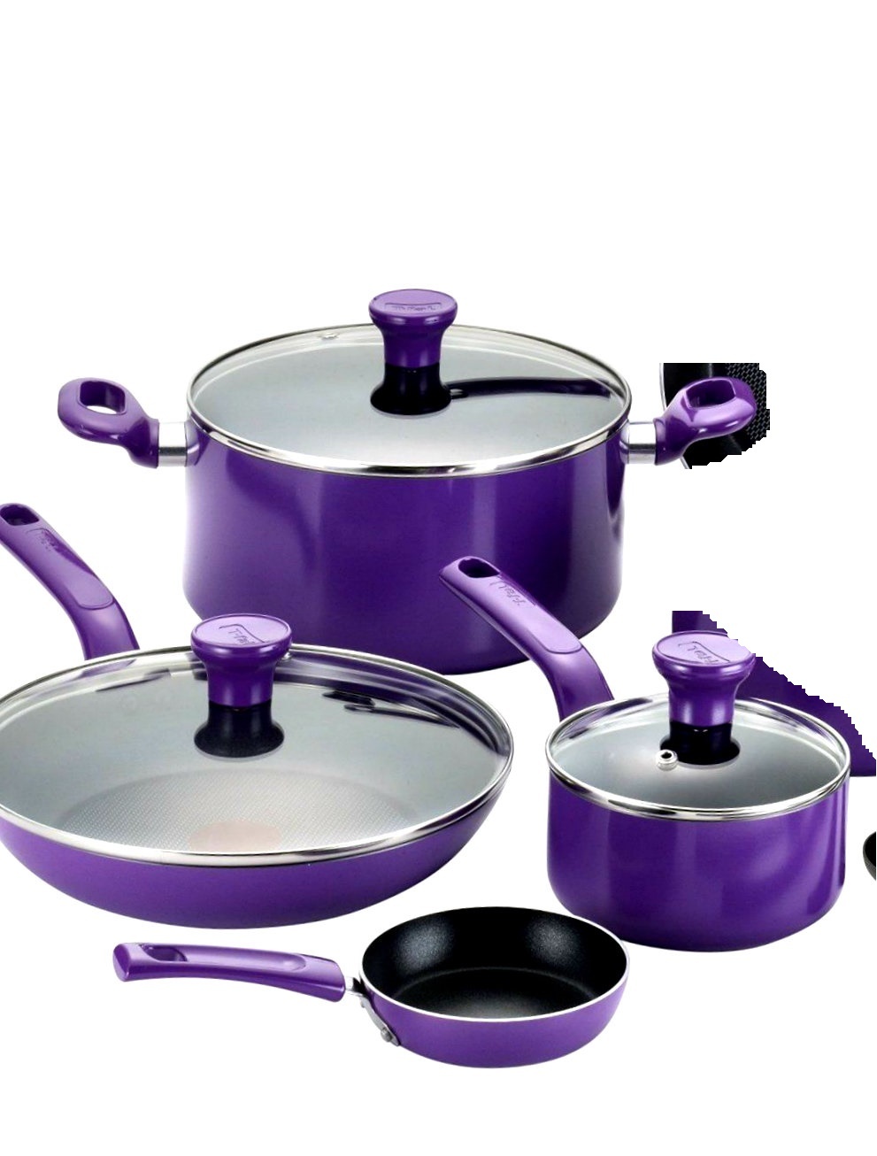 Purple kitchenware