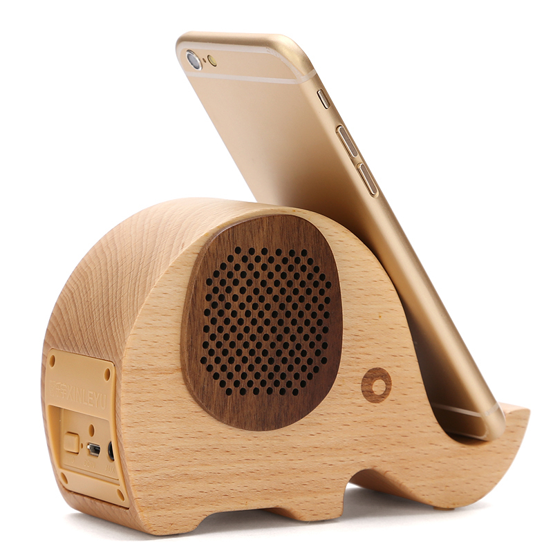 Wooden Elephant Shaped Bluetooth Speaker and 50 similar items