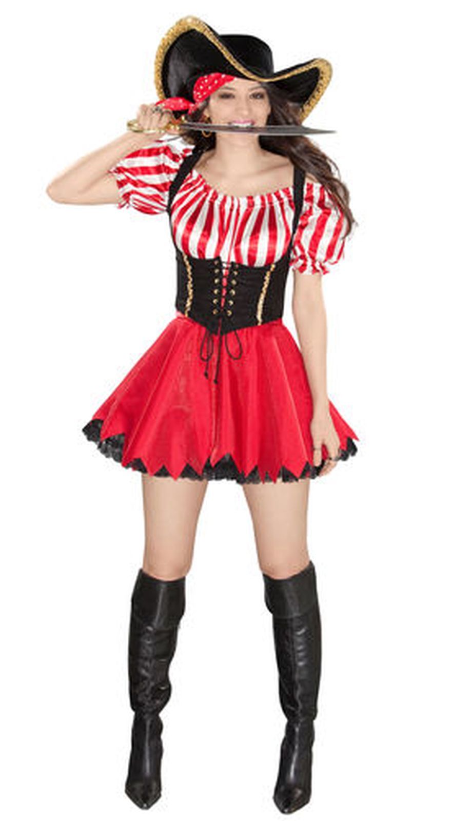 vestito da pirata femmina