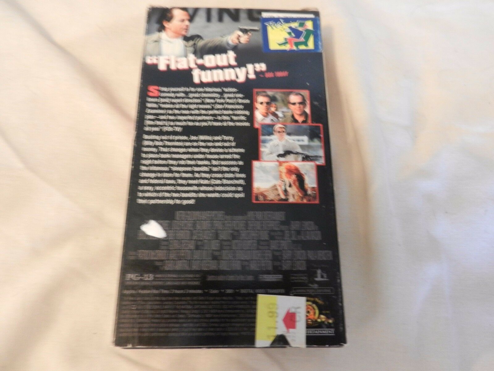 Bandits (vhs, 2002) Bruce Willis, Billy Bob Thornton, Cate Blanchett 