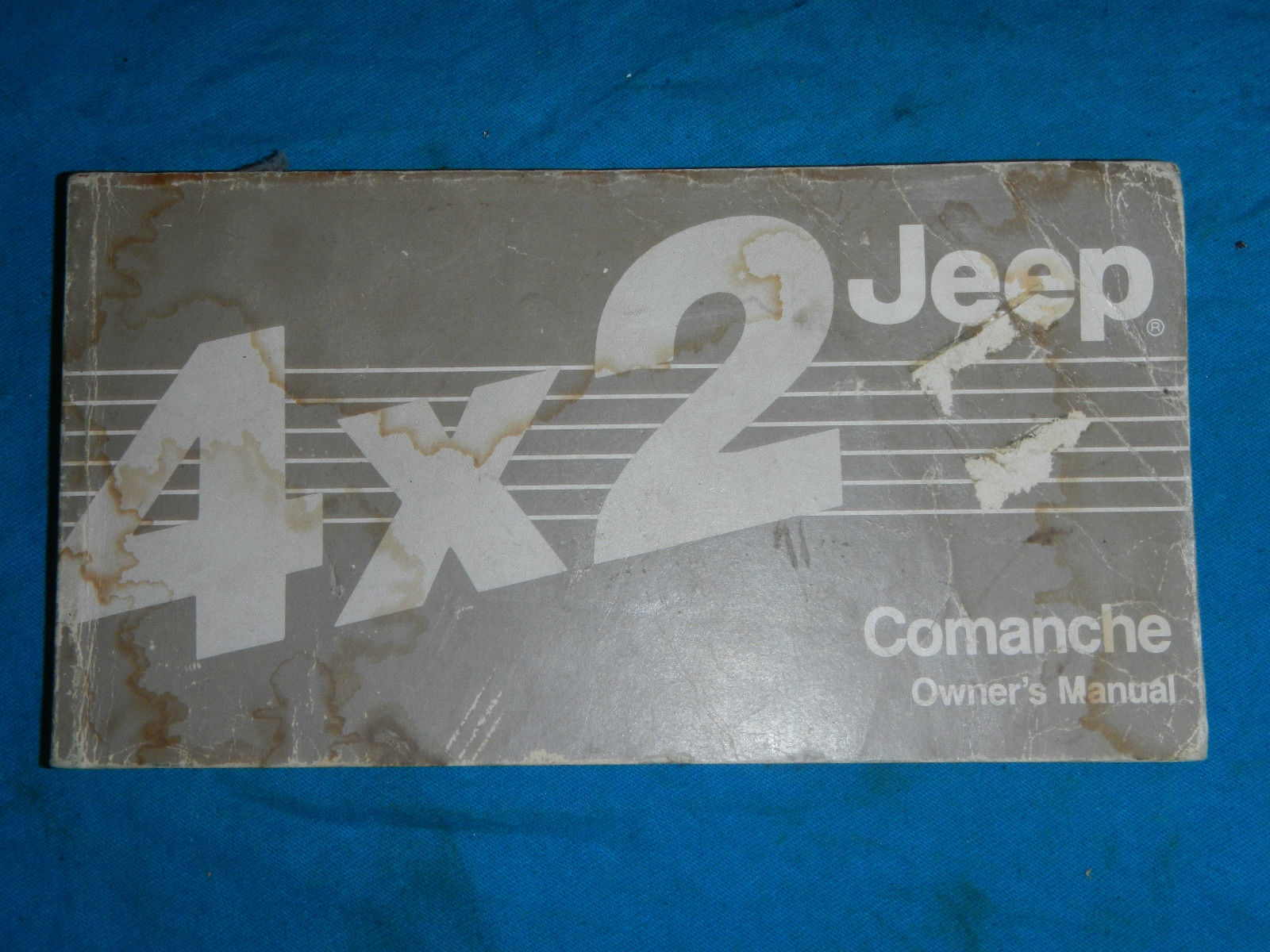 1986 86 JEEP COMANCHE OWNER'S SERVICE MANUAL