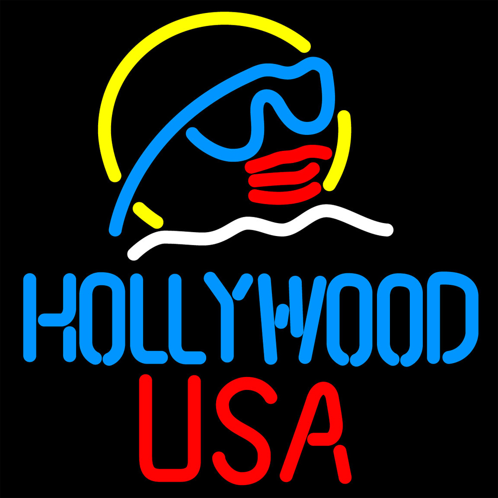 Hollywood USA Neon Sign Other Collectible Lighting