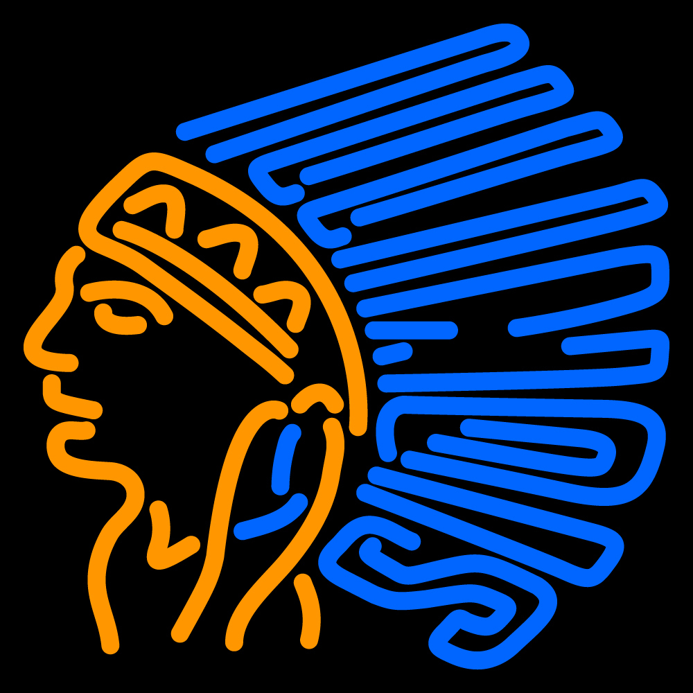 NCAA Illinois Fighting Illini Logo Neon Sign - Neon