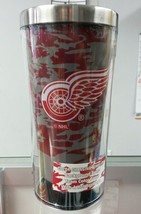 NEW !!!  NHL Detroit Red Wings 16oz Camouflage Color Changing Pint Glass - $19.98