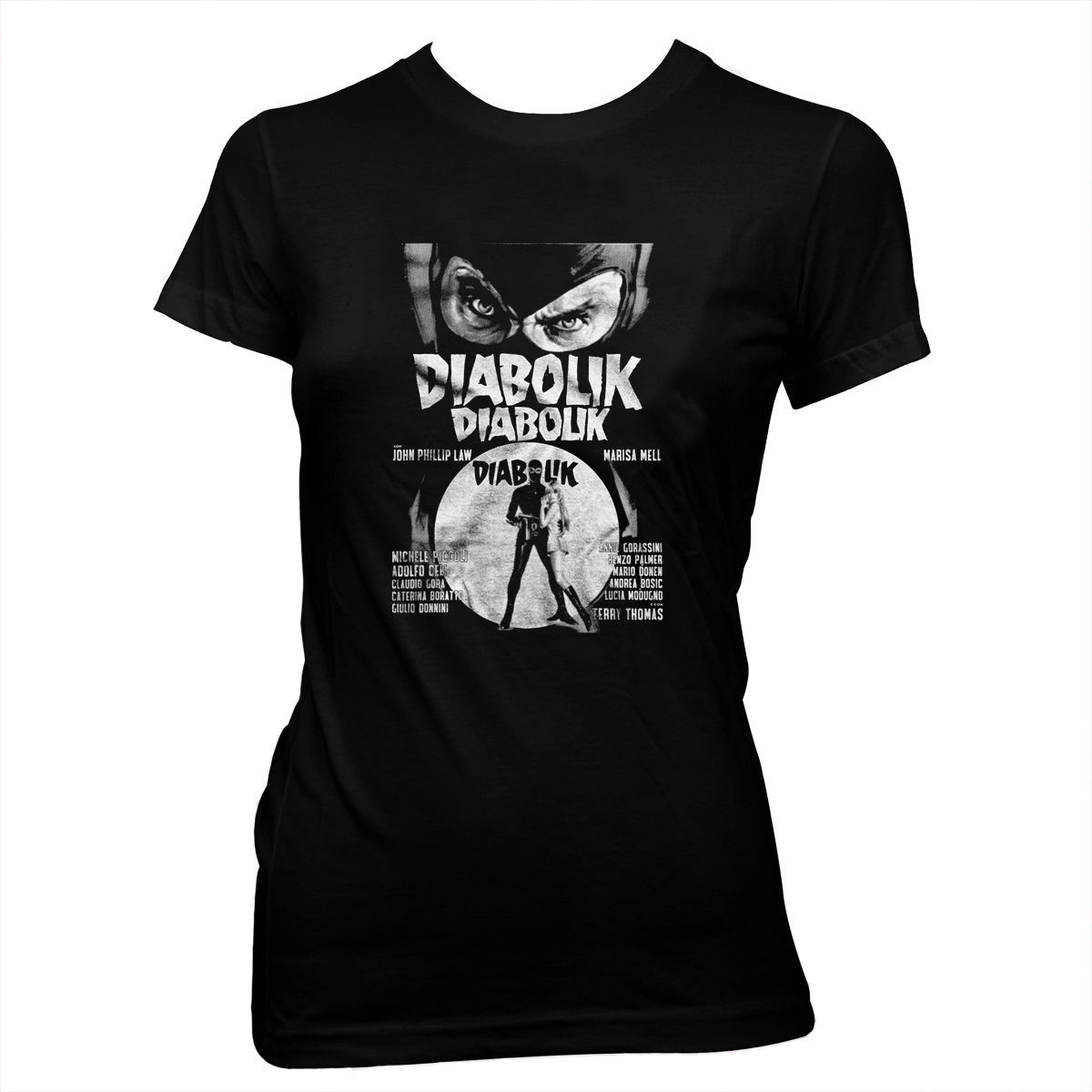 Danger Diabolik - Mario Bava - Pre-shrunk, hand screened 100% cotton t-shirt