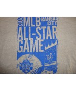 Brown 2012 Kansas City All Star Game Baseball MLB T Shirt Mens S Free US... - $23.25