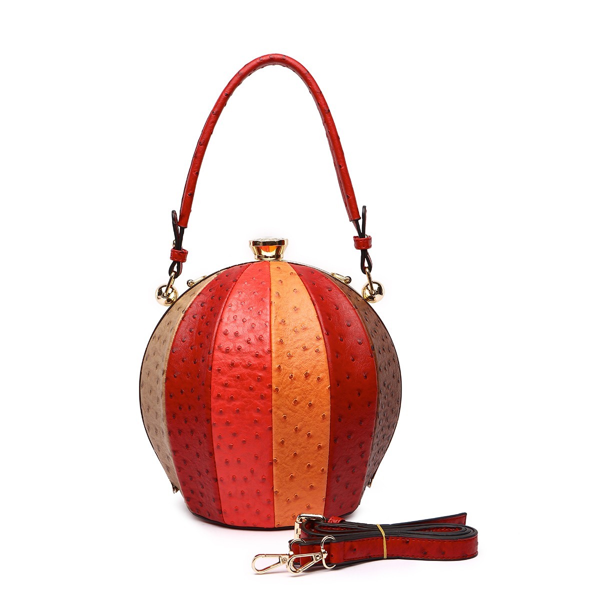 red ball purse