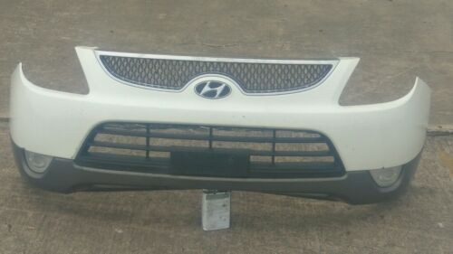 07-12 HYUNDAI VERACRUZ FRONT BUMPER ASSEMBLY W/GRILL LH RH FOG WHITE ...