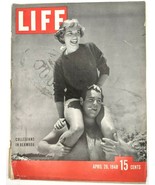 LIFE Magazine VTG April 26 1948 Bermuda Rugby Celebration Bogota Mob Loo... - $19.24