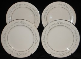 Set (4) Noritake Ivory China HEATHER PATTERN Salad Plates MADE IN JAPAN - $49.49