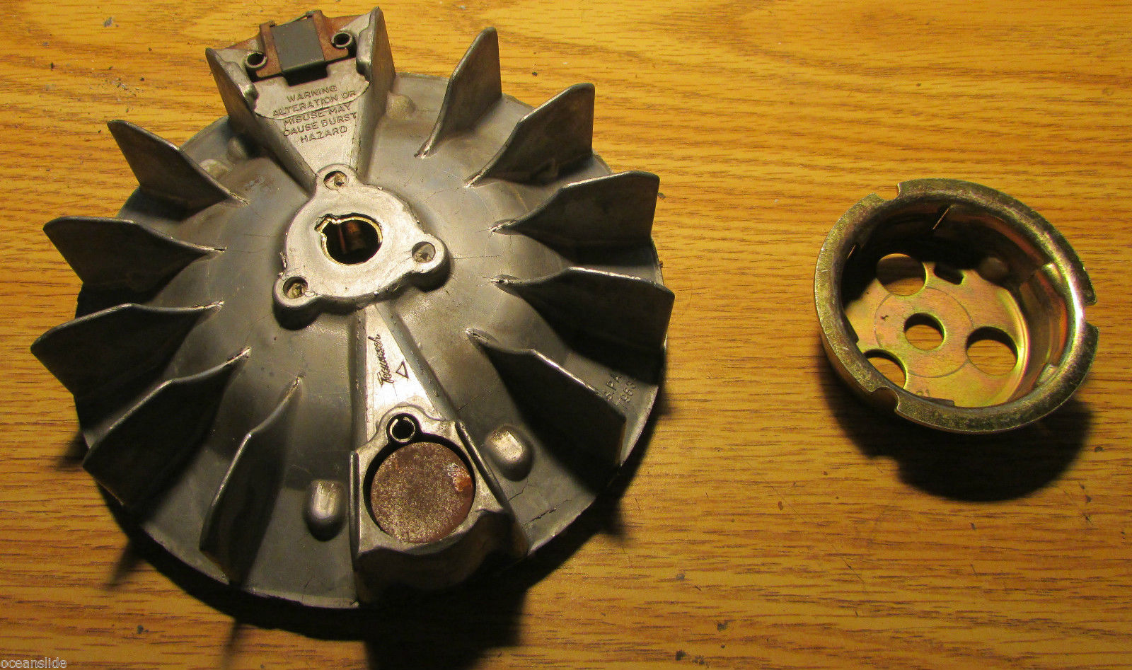 TECUMSEH FLYWHEEL 6 9/16" WIDE 51Teeth ELECTRIC or PULL START.w