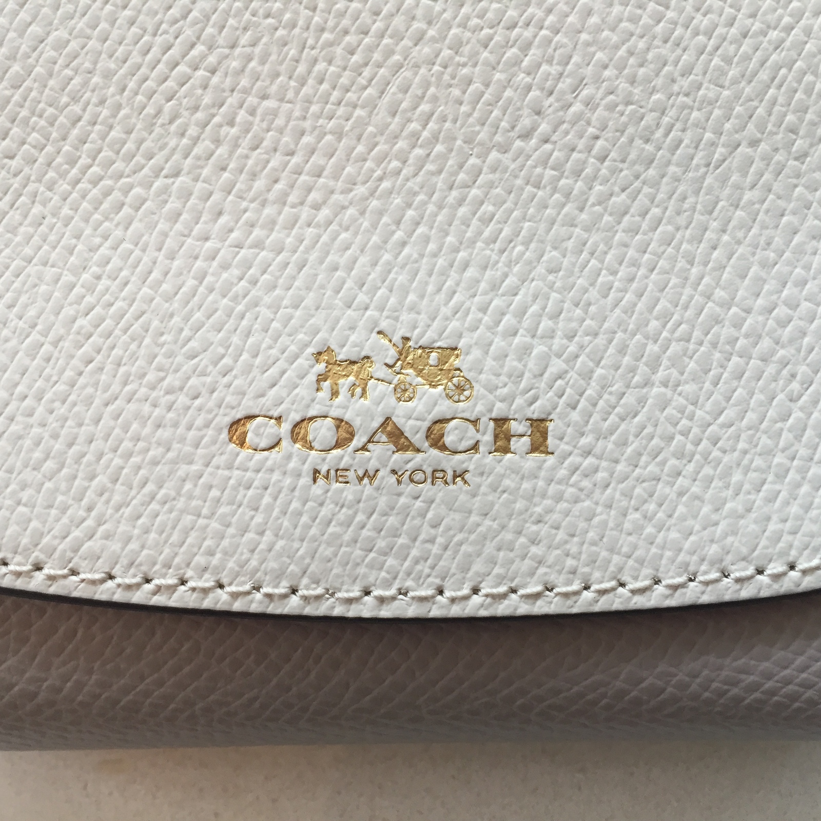 grey birch coach wallet