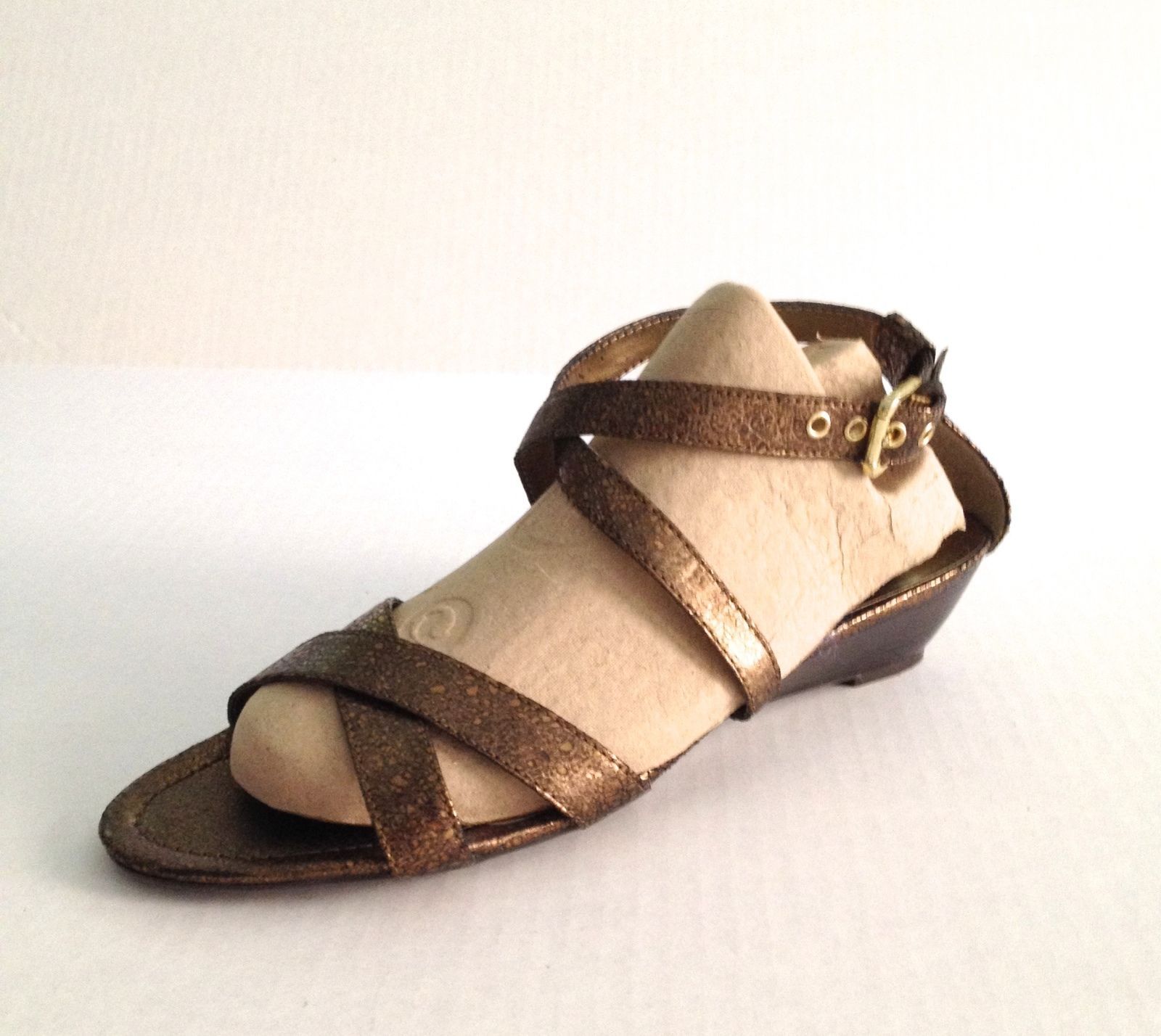 franco sarto gold sandals