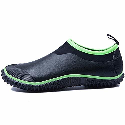 Men Rain Boot Waterproof Garden Shoe Women Rubber Footwear Non Slip for