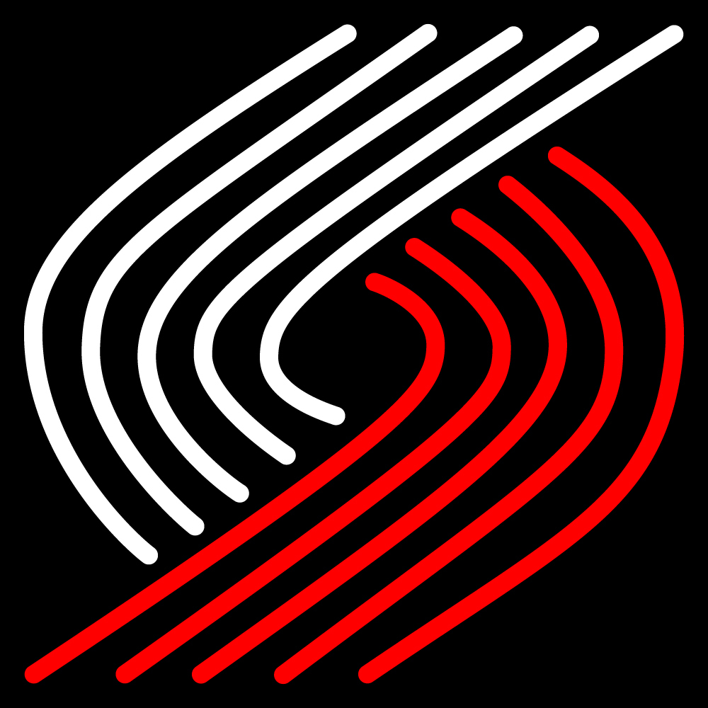 NBA Portland Trail Blazers Neon Sign - Neon