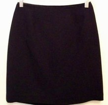 GAP Skirt Sz 1 Black Short Casual Career Straight to A-line No kick vent - $24.99
