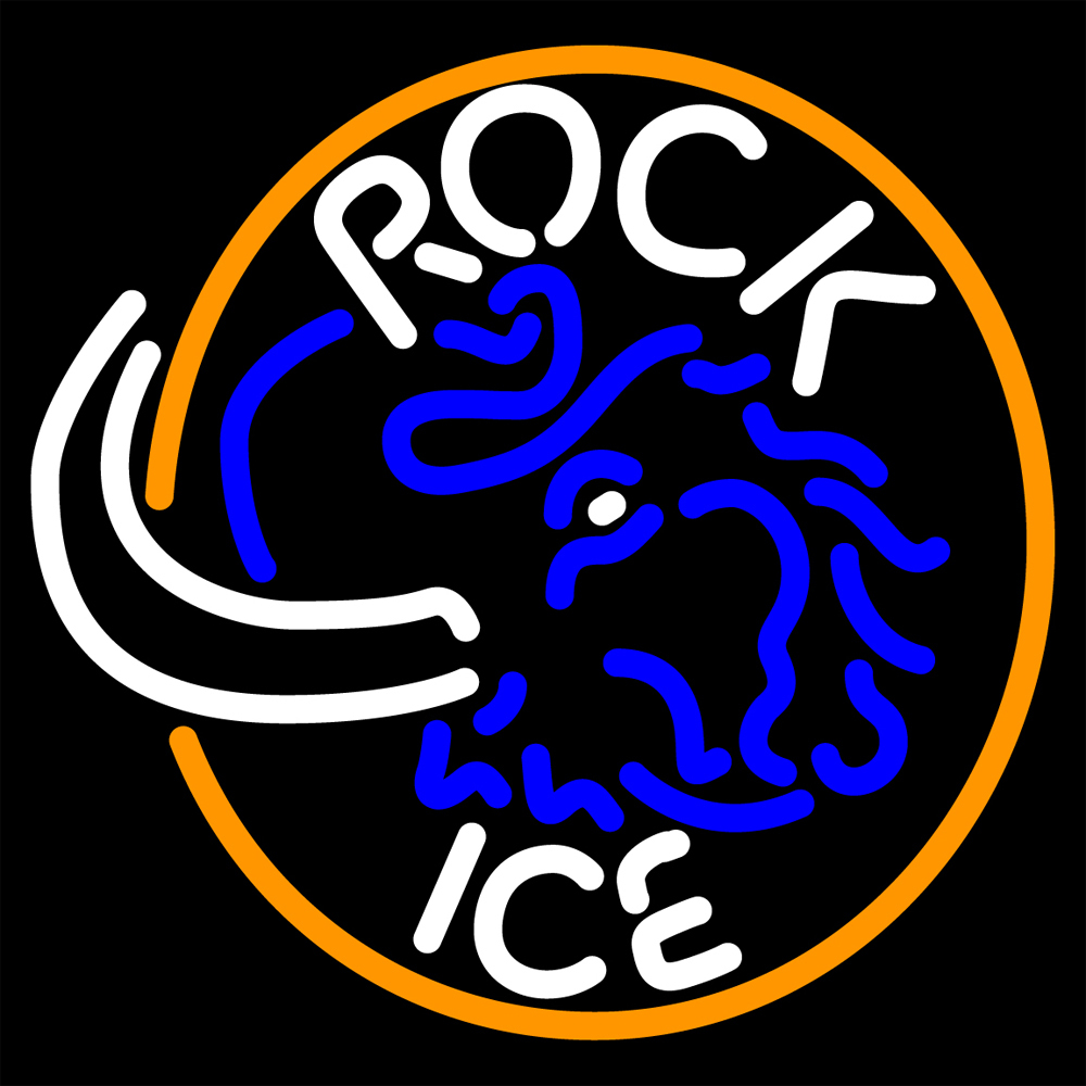 Rolling Rock Ice Elephant Neon Sign - Neon