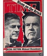 Time Magazine Nixon on the Brink  October 29, 1973 - $14.84