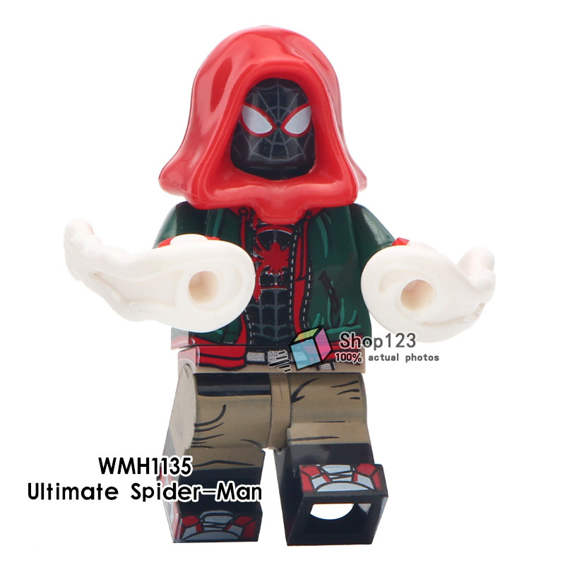 spiderman miles morales lego figure