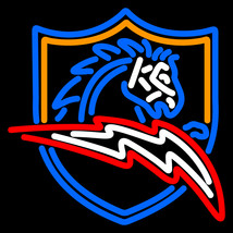 Nfl san diego chargers logo neon sign 16 x 16 thumb200