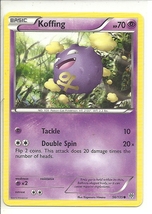 (PK-469) 2012 Pokemon card #56/135: Koffing - $1.00