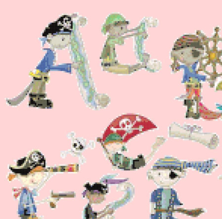 Cross stitch pattern - Disney Princess Pixel People 11.00X8.43 L1113