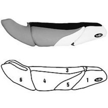 Kawasaki 1998-1999 1100 STX 98 99 1100STX Custom Color Seat cover Blacktip - $183.95