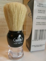 Omega Shaving Brush #10072 - Two Color Combinations Pure Bristel. - $10.00