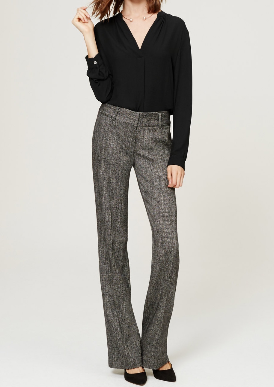 calvin klein herringbone pants