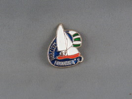 1980 Summer Olympic Games Pin - Sailing The Flying Dutchman - Stamped Pin  - $15.00