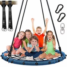 750Lbs Spider Web Tree Swing 45 Inch For Kids Adults With Swivel, 2Pcs - $161.99