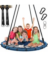 750Lbs Spider Web Tree Swing 45 Inch For Kids Adults With Swivel, 2Pcs - $153.89