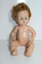 Cute Vintage Ginny Baby Doll Vogue Drink and wet doll? 16-1/2&quot; tall Vinyl - $16.78