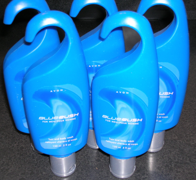 Primary image for Lot of 5 Avon Blue Rush for Men Hair and Body Wash 5 fl oz each- Discontinued  