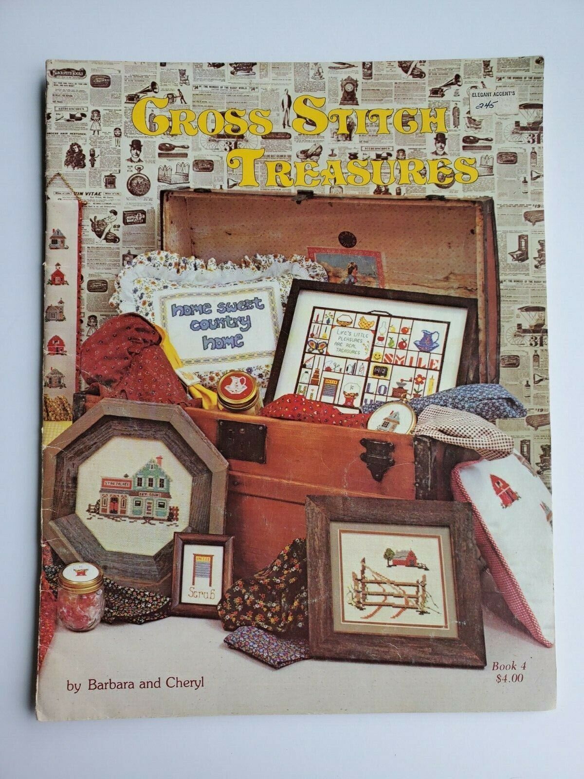 Cross Stitch Treasures Leaflet Designs by Barbara and Cheryl Book 4 ...