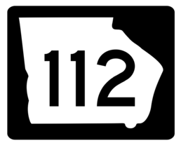 Georgia State Route 112 Sticker R3655 Highway Sign - $1.45+