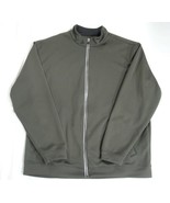 Pebble Beach Mens Performance Jacket Size XL Full Zip RN9170 Olive Green - $15.04