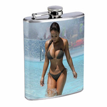 Persian Pin Up Girls D11 Flask 8oz Stainless Steel Hip Drinking Whiskey - $13.81