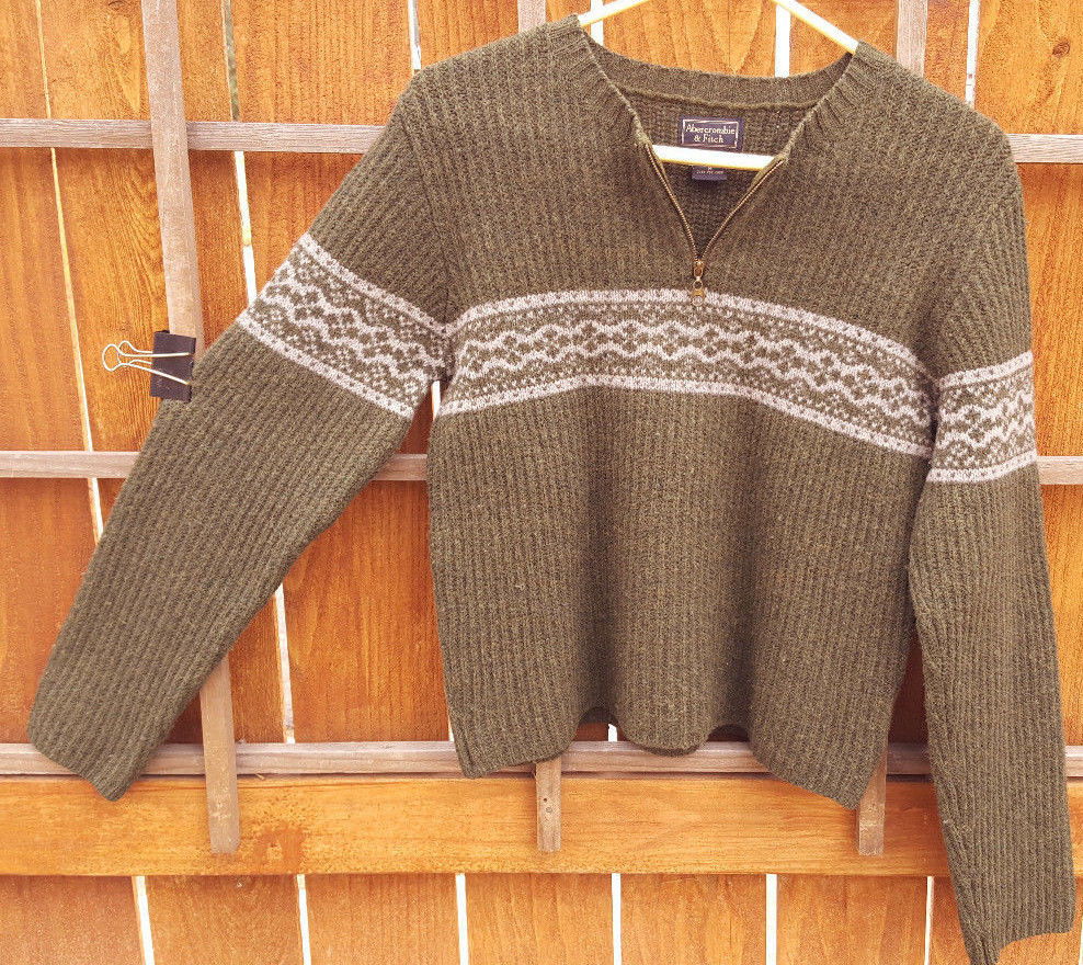 abercrombie and fitch wool sweater